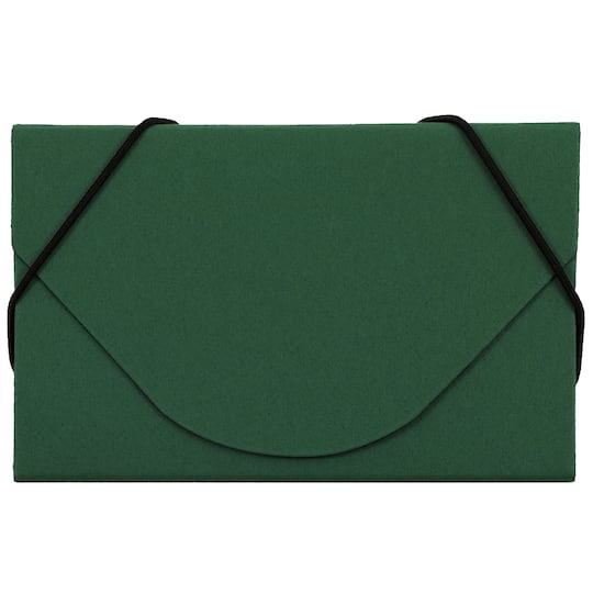 JAM Paper Kraft Ecoboard Business Card Case with Round Flap